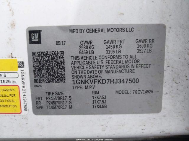 Chevrolet Traverse Ls Image 9