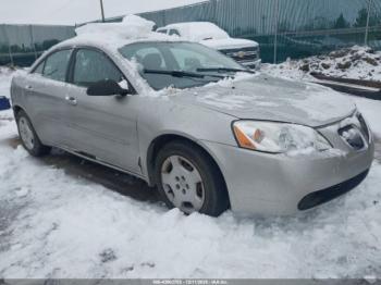  Salvage Pontiac G6