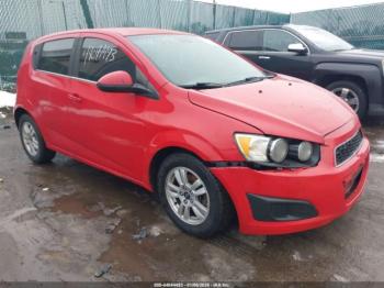  Salvage Chevrolet Sonic