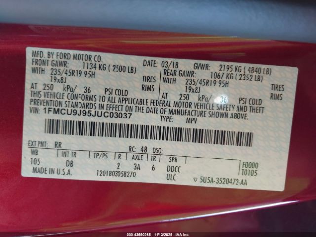 Ford Escape Titanium Image 2