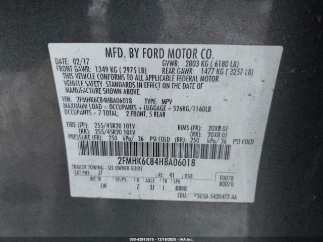 Ford Flex Sel Image 14