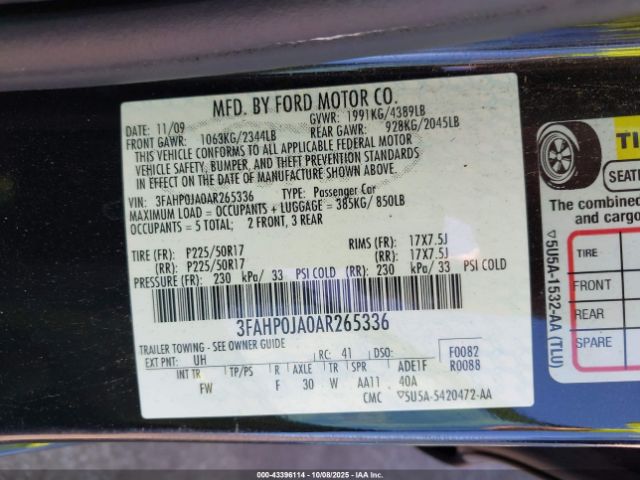 Ford Fusion Sel Image 13