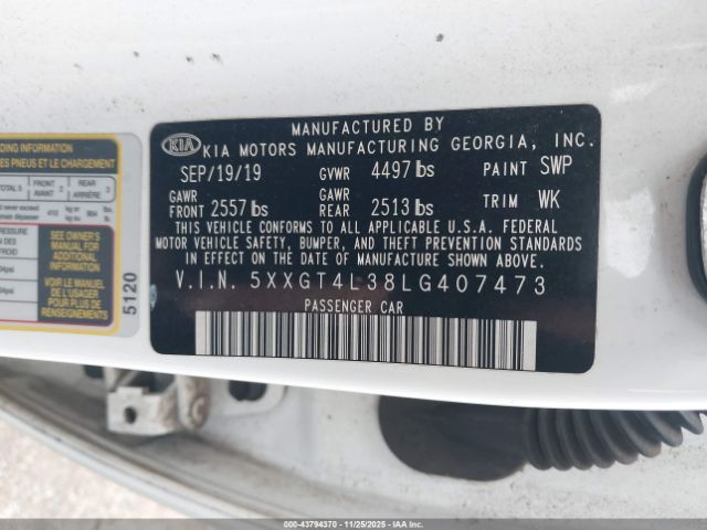 Kia Optima Lx Image 2