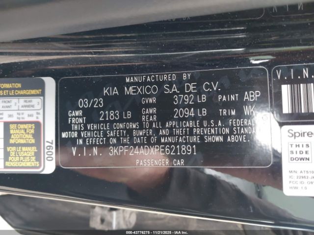 Kia Forte Lx Image 9