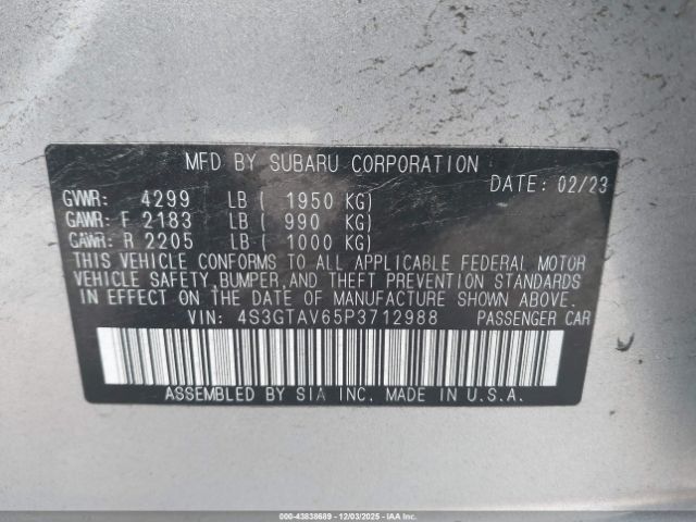 Subaru Impreza Premium 5-door Image 11